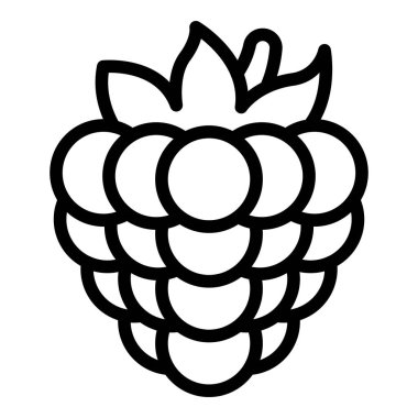 Bahçe çileği simgesi, taslak biçimi