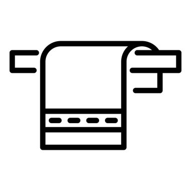 Banyo havlusu simgesi, taslak biçimi