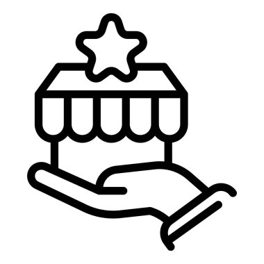 Dükkan simgesini, taslak biçimini koru