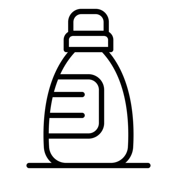 Bleach icon, outline style — 스톡 벡터