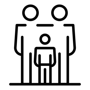 Sağlıklı aile simgesi, özet biçimi