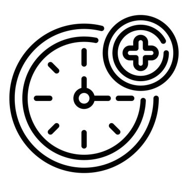 Tıbbi saat simgesi, özet biçimi