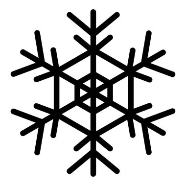 Kar tanesi simgesi, anahat stili