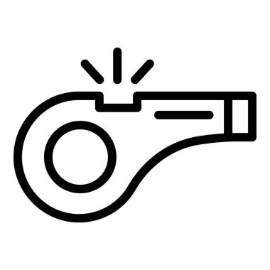 Hakem düdük simgesi, taslak biçimi