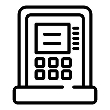 ATM para simgesi, taslak biçimi