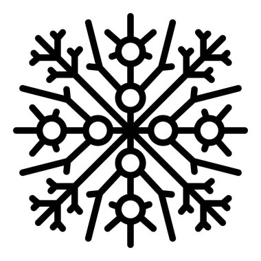 Grafik kar tanesi simgesi, özet biçimi