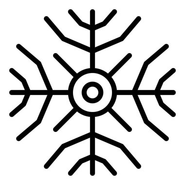 Gökyüzü kar tanesi simgesi, özet biçimi