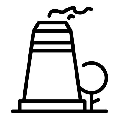 Biyolojik enerji santrali simgesi, taslak biçimi