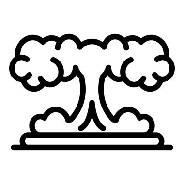 Atomik patlama simgesi, özet biçimi