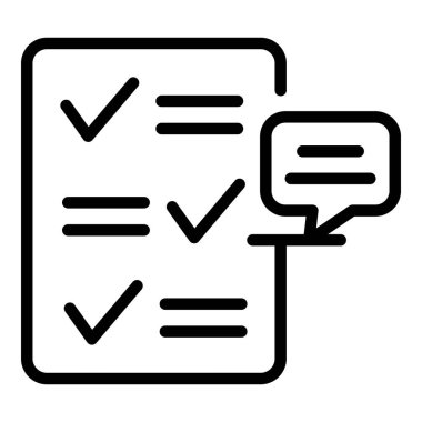 Tablet geribildirim simgesi, özet biçimi