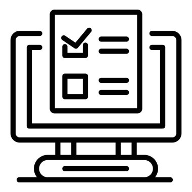 Çevrimiçi oy simgesi, özet biçimi