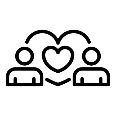 Aşk çifti simgesi, taslak biçimi