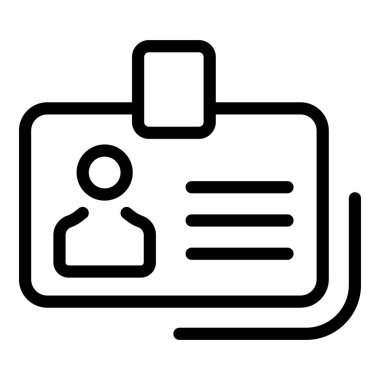 Kimlik kartı simgesi, özet biçimi