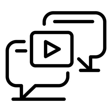 Görüntü sohbet simgesi, özet biçimi