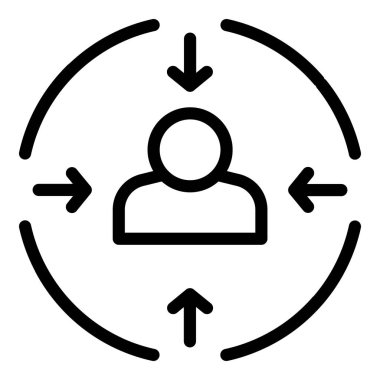 Kişinin yazar simgesi, özet biçimi