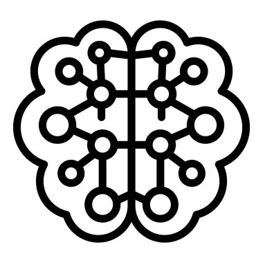 Gelecek ai beyin simgesi, taslak biçimi