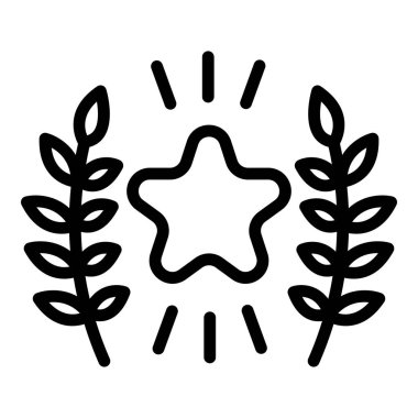 Yıldız oyunu defne simgesi, özet biçimi