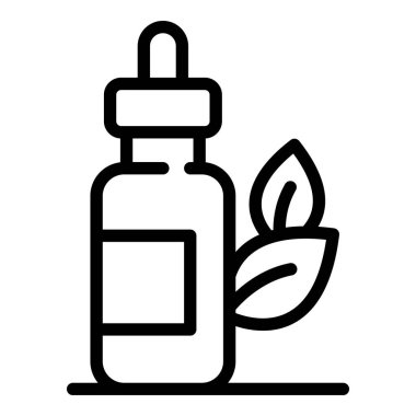 Doğal burun damlası simgesi, özet biçimi