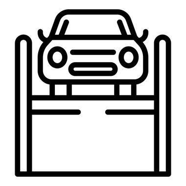 Araba simgesini kaldır, taslak biçimi