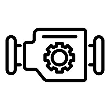 Motor simgesi simgesi, taslak biçimi