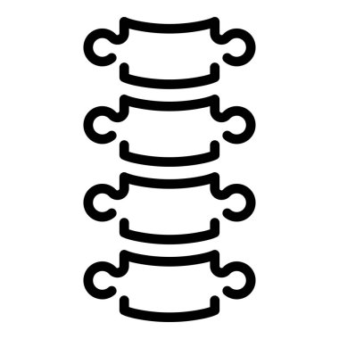 Omurga simgesi, dış hat biçimi