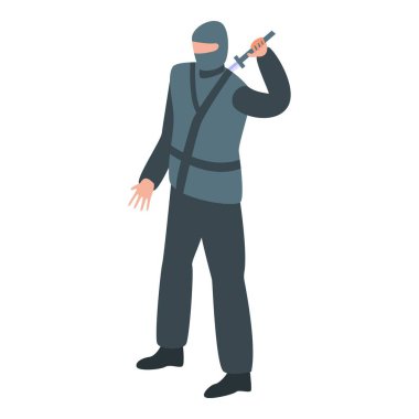 Asya ninja simgesi, izometrik biçim