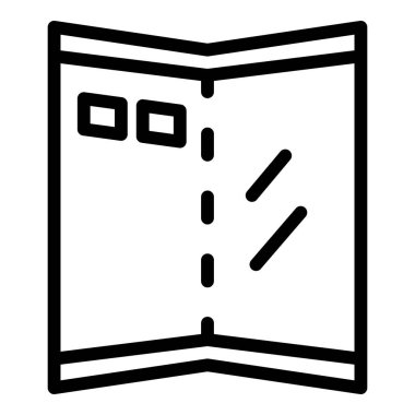 Katlanan ekran simgesi, özet biçimi