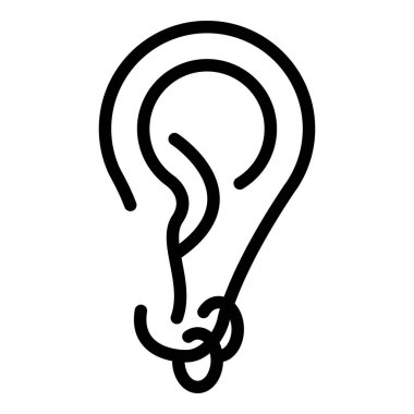 Kulak dairesi delen simge, özet biçimi