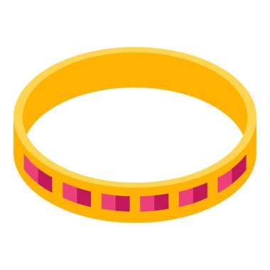 Altın yüzük simgesi, izometrik biçim