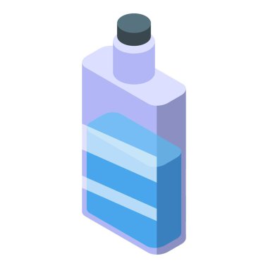Medicine potion icon, isometric style