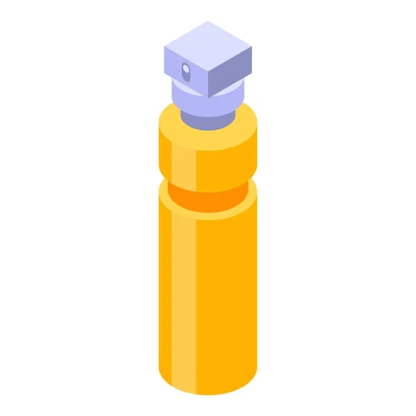 Icono de perfume de mujer, estilo isométrico — Vector de stock