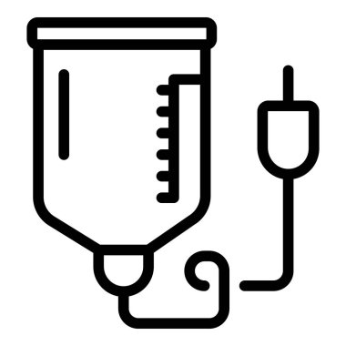 Anestezi paket simgesi, özet biçimi