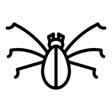 Water insect icon, outline style