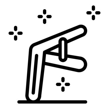 Jinekoloji aracı simgesi, özet biçimi