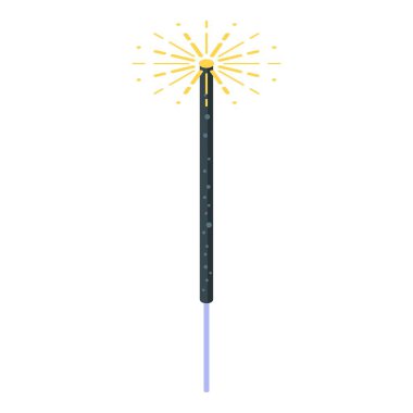 Hafif maytap simgesi, izometrik biçim