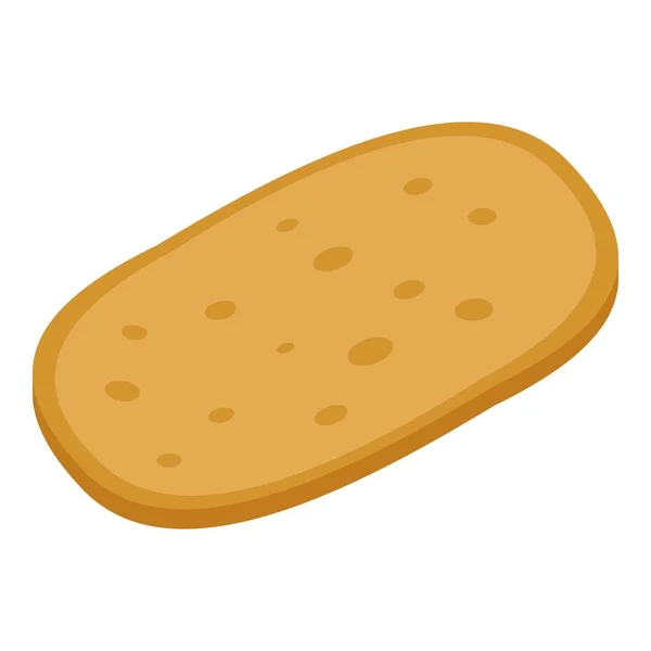 Chips potato food icon, isometric style — Stockvektor