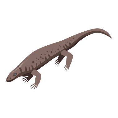 Sürüngen kertenkele simgesi, izometrik biçim