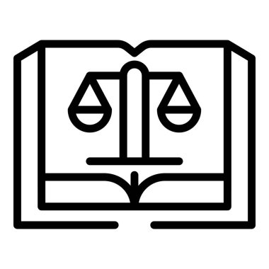 Açık kitap ve ölçeklendirme simgesi, özet biçimi