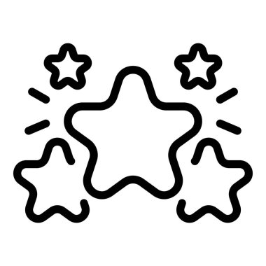 Beş yıldız derecelendirme simgesi, özet biçimi