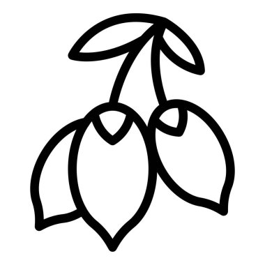 Antioksidan süper yiyecek simgesi, taslak biçimi