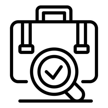 Bagaj denetimi simgesi, özet biçimi