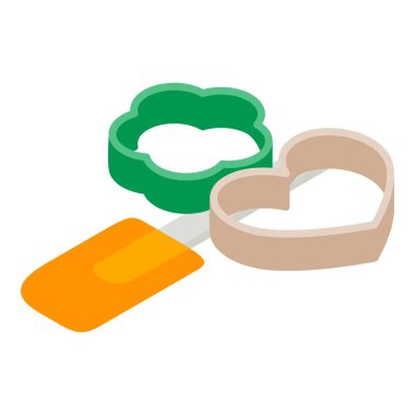 Baking accessory icon, isometric style
