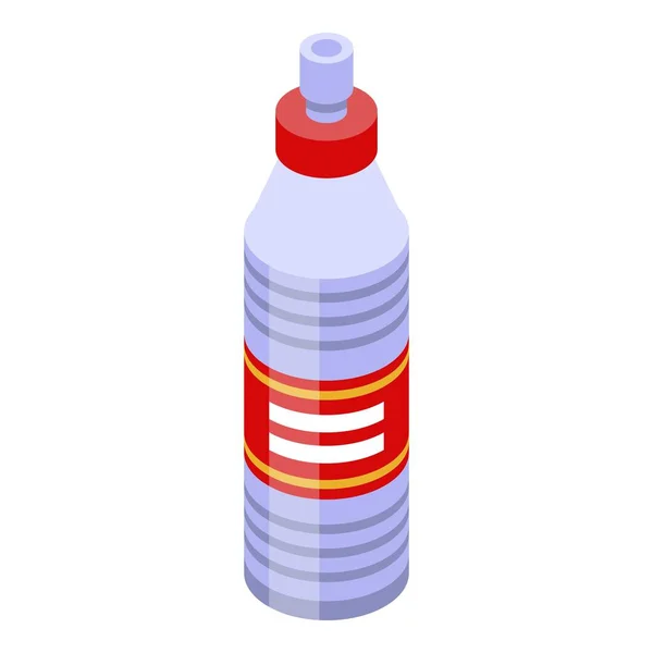 Construction bottle liquid icon, isometric style — ストックベクタ