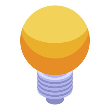 Ampul simgesi, izometrik stili