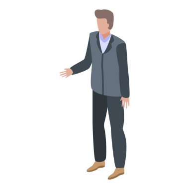 Window installation manager icon, isometric style