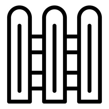 Ahşap çit simgesi, taslak biçimi