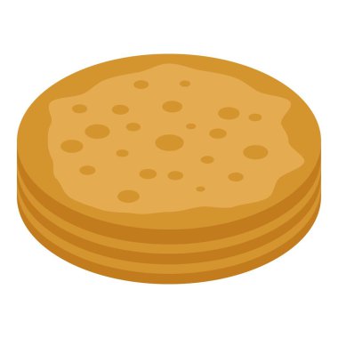 Türk gözleme simgesi, izometrik biçim