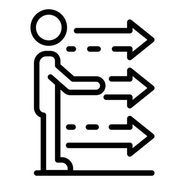 Başarı hareketi beceri simgesi, özet biçimi