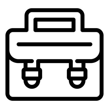 Deri çanta simgesi, taslak biçimi