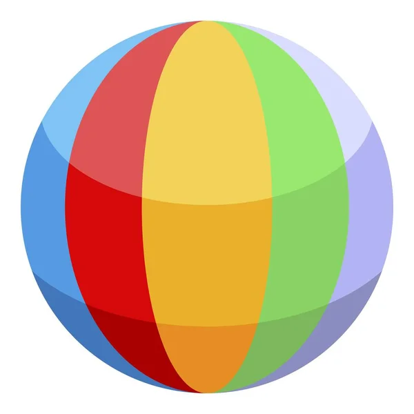 Baby boll ikon, isometrisk stil — Stock vektor